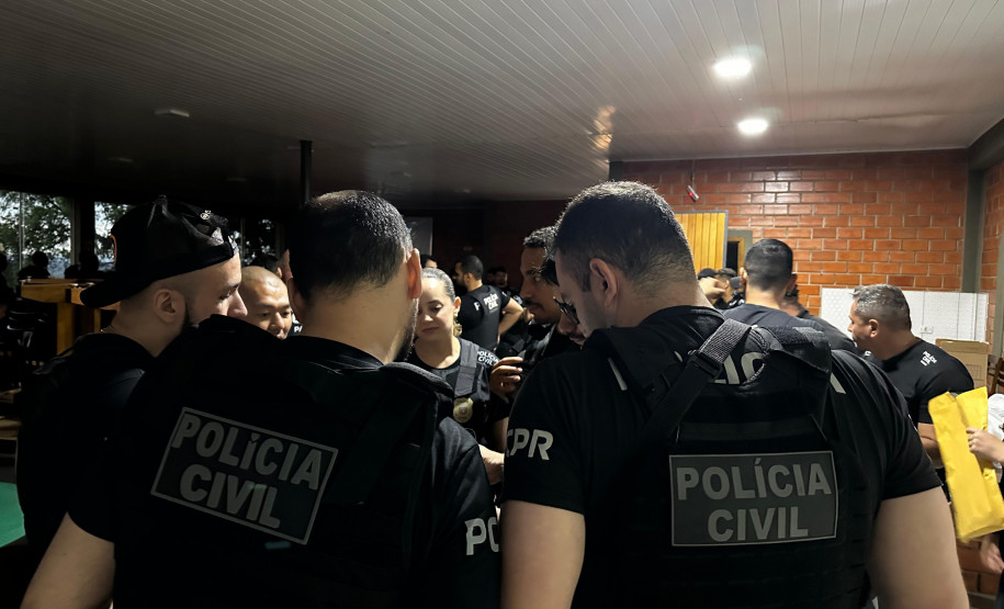 PCPR desmantela organização criminosa ligada ao tráfico de drogas e armas em Telêmaco Borba