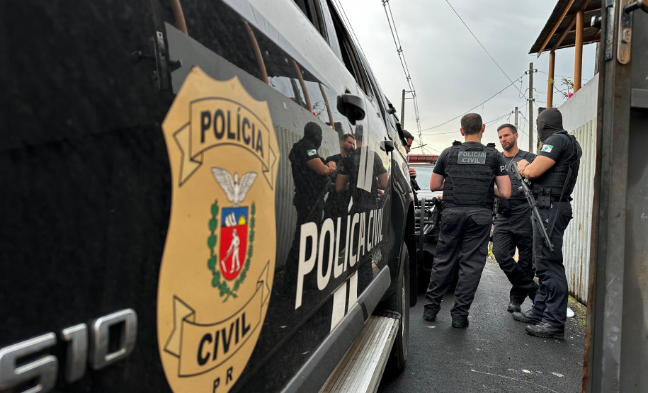 PCPR desmantela organização criminosa ligada ao tráfico de drogas e armas em Telêmaco Borba