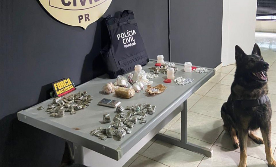 PCPR prende seis pessoas e 1,3 quilos de drogas durante operação em Nova Londrina