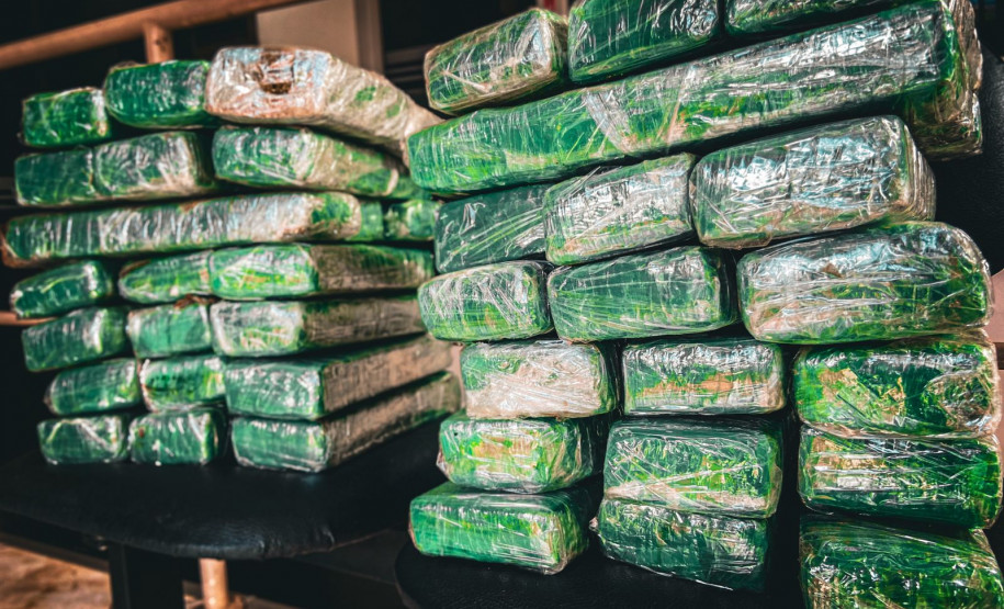 PCPR apreende carga com 32 quilos de entorpecentes em Foz do Iguaçu