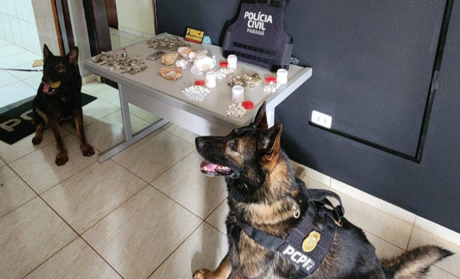 PCPR prende seis pessoas e 1,3 quilos de drogas durante operação em Nova Londrina