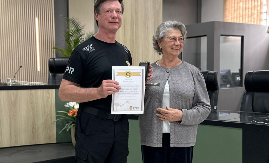 PCPR homenageia servidores com medalhas de serviço policial no sudeste do Estado