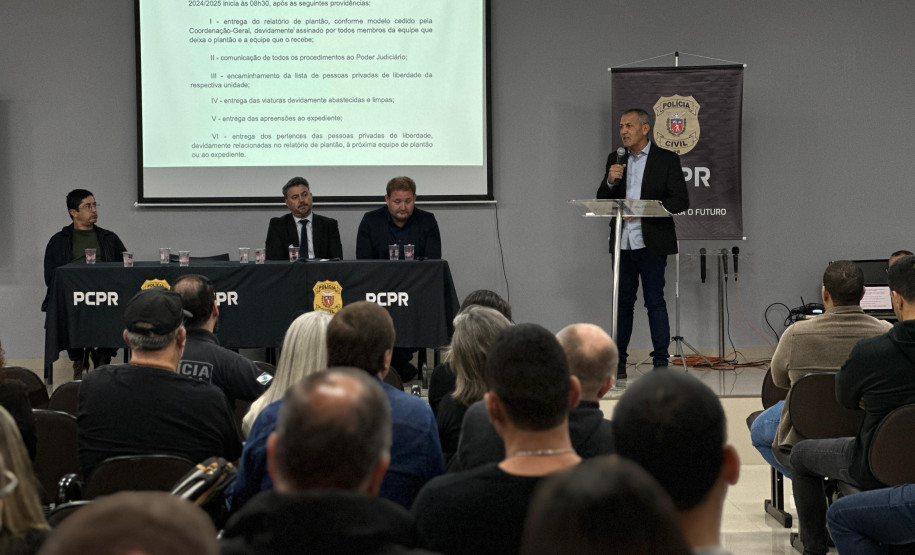 PCPR inicia segunda fase do curso de padronização para policiais civis que atuarão no Verão Maior Paraná