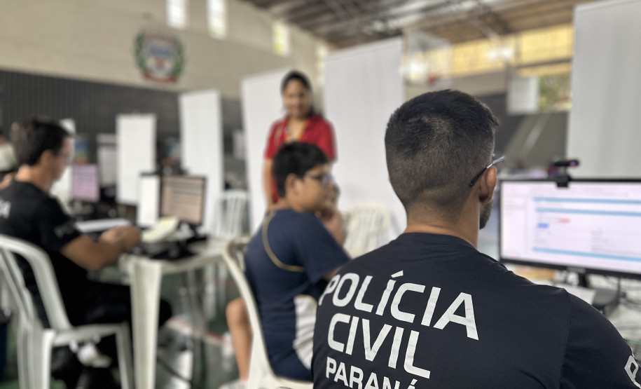 PCPR na Comunidade leva serviços de polícia judiciária e orientações