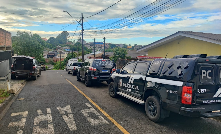 PCPR e PMPR prendem homem e apreendem arma e munições em Guarapuava