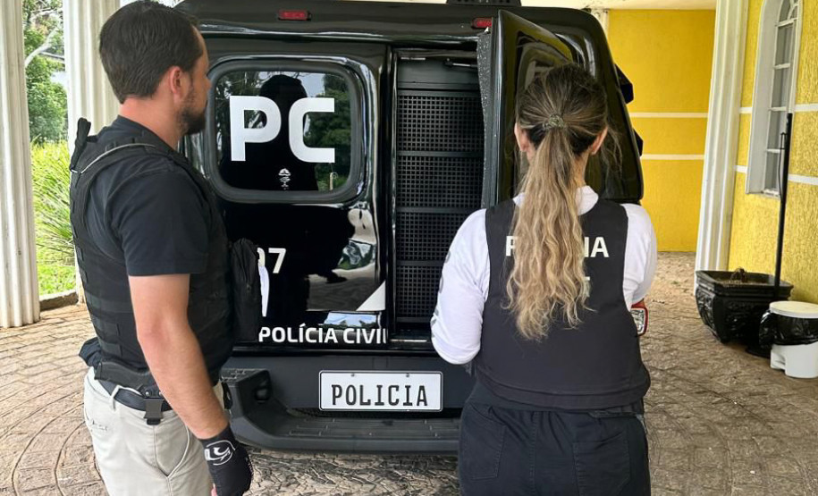 PCPR e PMPR prendem homem por furto ocorrido em Carambeí
