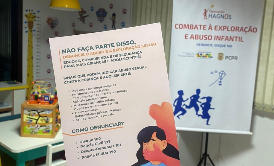 PCPR prende 134 pessoas em operação nacional contra a exploração e abuso infantil