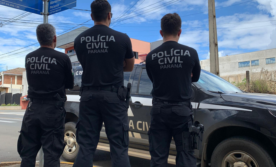 PCPR e GM prendem homem por latrocínio tentado e outros crimes em Telêmaco Borba