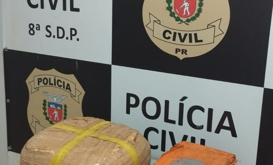 PCPR apreende aproximadamente 30 quilos de maconha na PR-492
