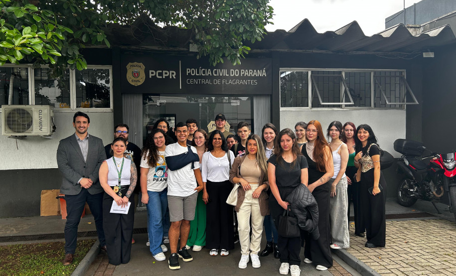 PCPR promove visita técnica para alunos de Direito