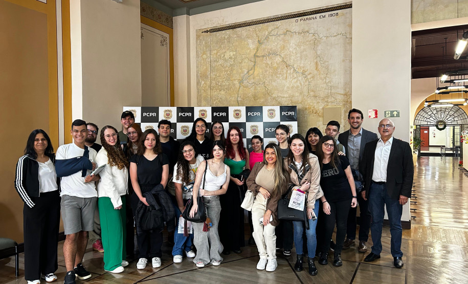PCPR promove visita técnica para alunos de Direito