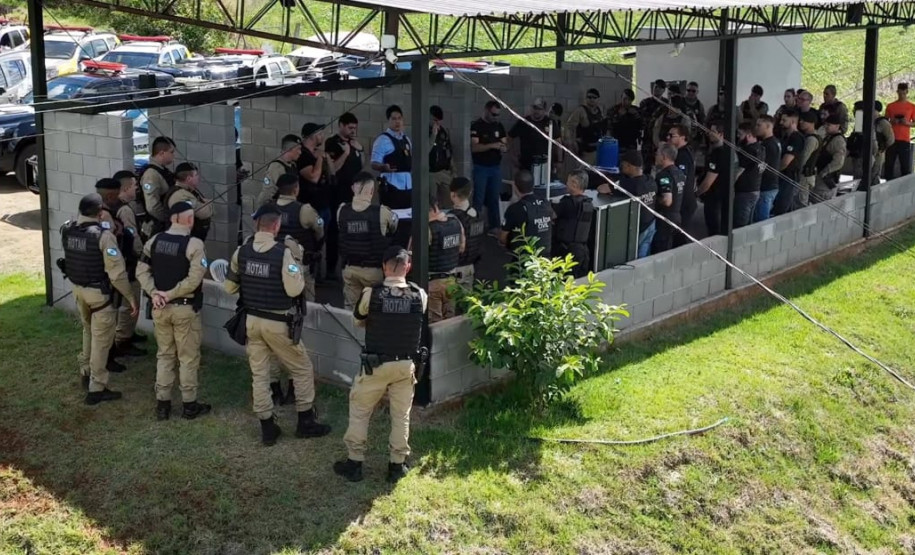 PCPR e PMPR cumpre 16 mandados em operação contra o tráfico de drogas