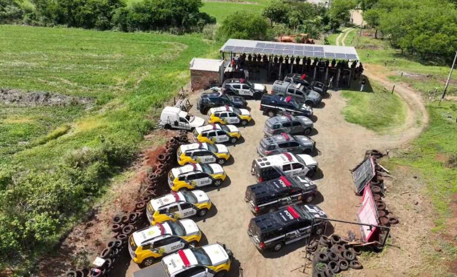 PCPR e PMPR cumpre 16 mandados em operação contra o tráfico de drogas