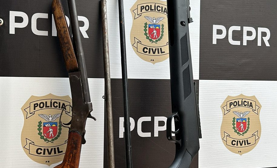 PCPR prende homem em flagrante por posse ilegal de arma de fogo em Cidade Gaúcha