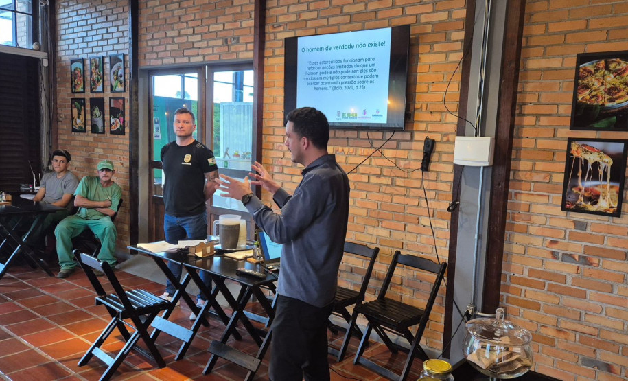 PCPR e CEMSU promovem palestra do projeto “De Homem para Homem” em União da Vitória