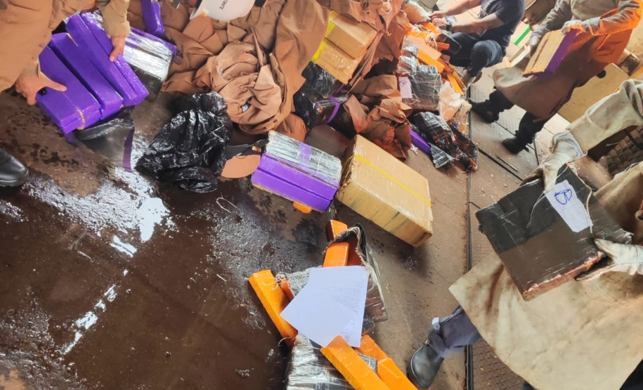 PCPR incinera quase meia tonelada de drogas em Campo Mourão