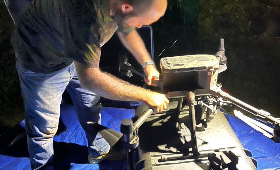 PCPR participa de curso de formação de pilotos de drones em Maringá