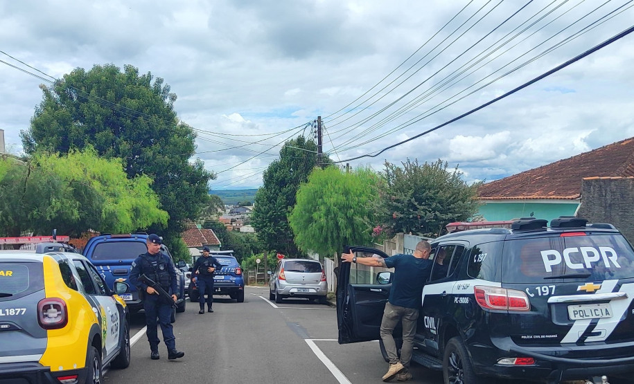 PCPR, PMPR e GM prendem homem por estupro qualificado em Telêmaco Borba