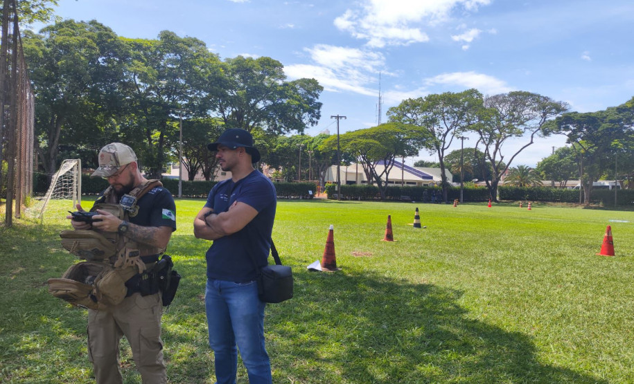 PCPR participa de curso de formação de pilotos de drones em Maringá