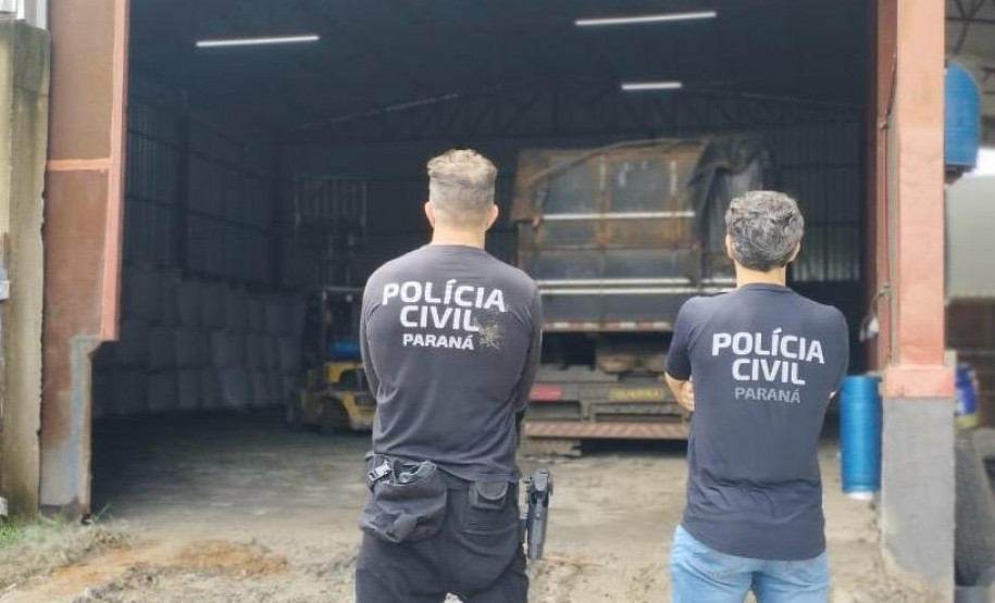 PCPR prende dez pessoas por roubo, desvio e adulteração de cargas