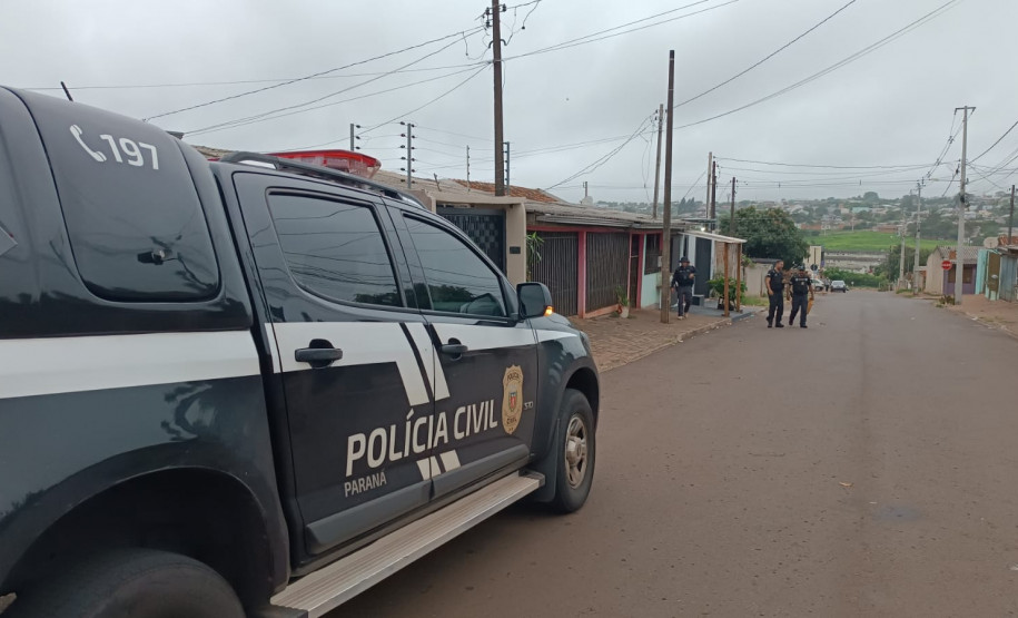 PCPR e PMPR prendem 10 pessoas durante o cumprimento de 27 mandados de busca e apreensão em Cascavel