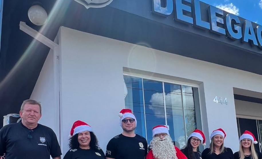 PCPR realiza ação de Natal para crianças de CEMEI em União da Vitória