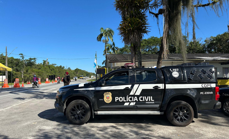 Forças de segurança fazem operação integrada contra crimes nas rodovias do Litoral