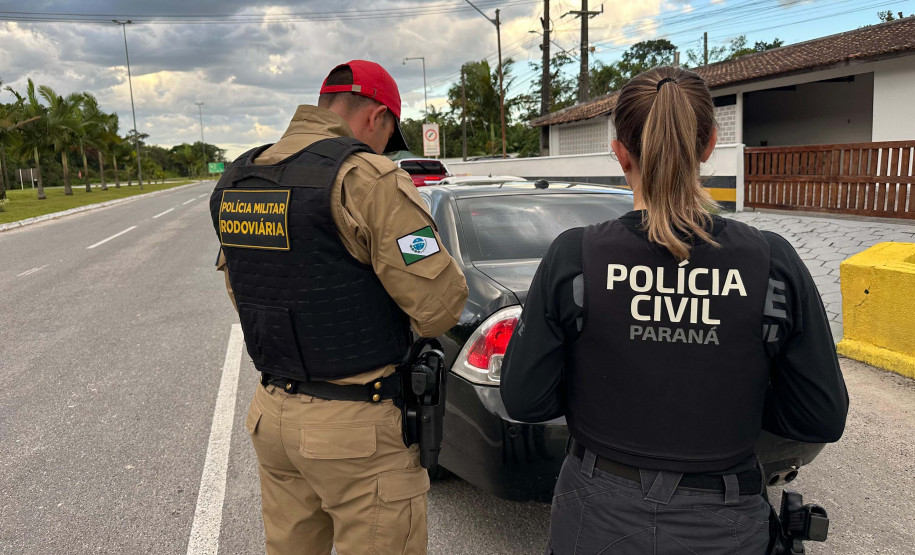 Forças de segurança fazem operação integrada contra crimes nas rodovias do Litoral