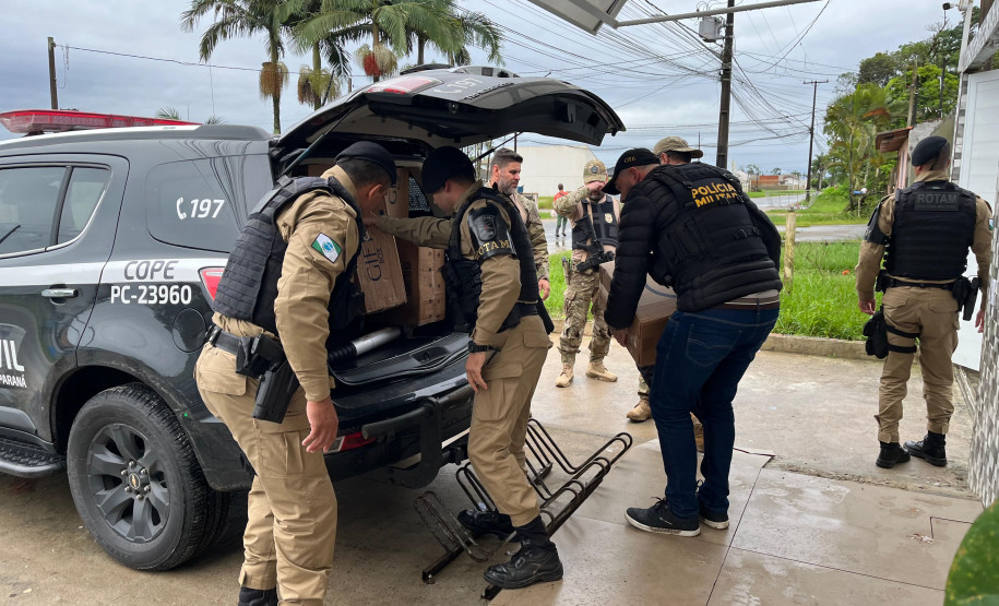 Polícias do Paraná concluem operação no litoral com 28 presos e reforçam atuação permanente