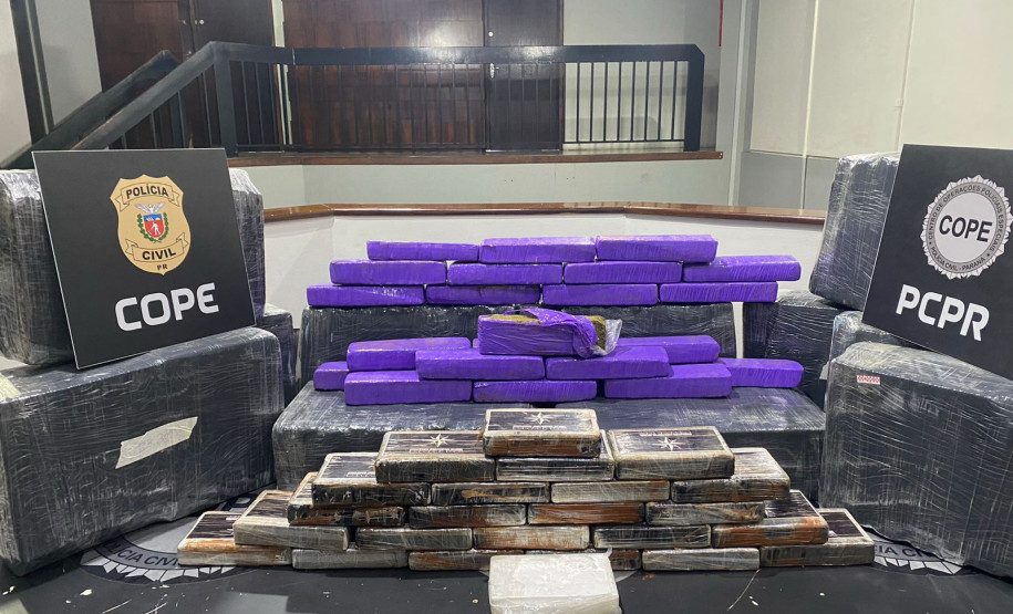 PCPR apreende 275 quilos de drogas em veículo que seguia para a Paraíba