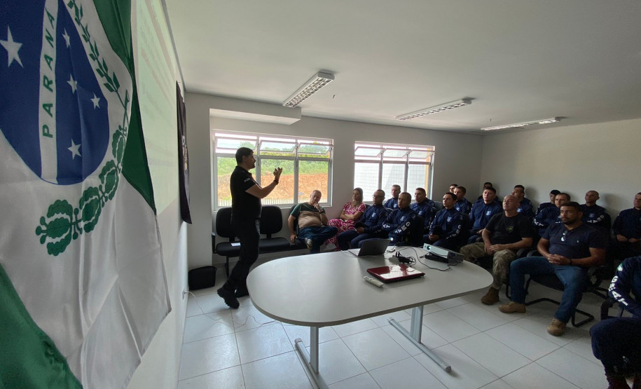 PCPR e GM promovem reunião de alinhamento e fortalecimento entre as forças de segurança