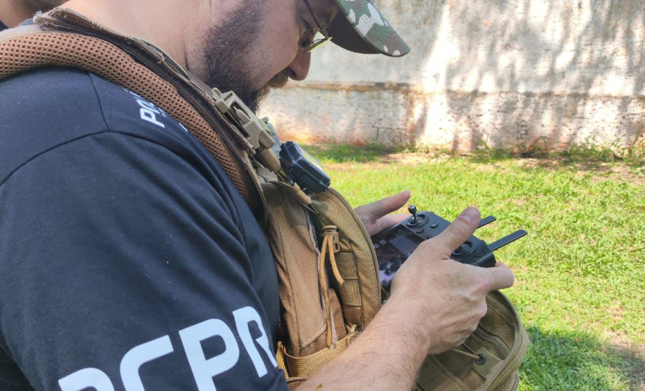 PCPR participa de curso de formação de pilotos de drones em Maringá
