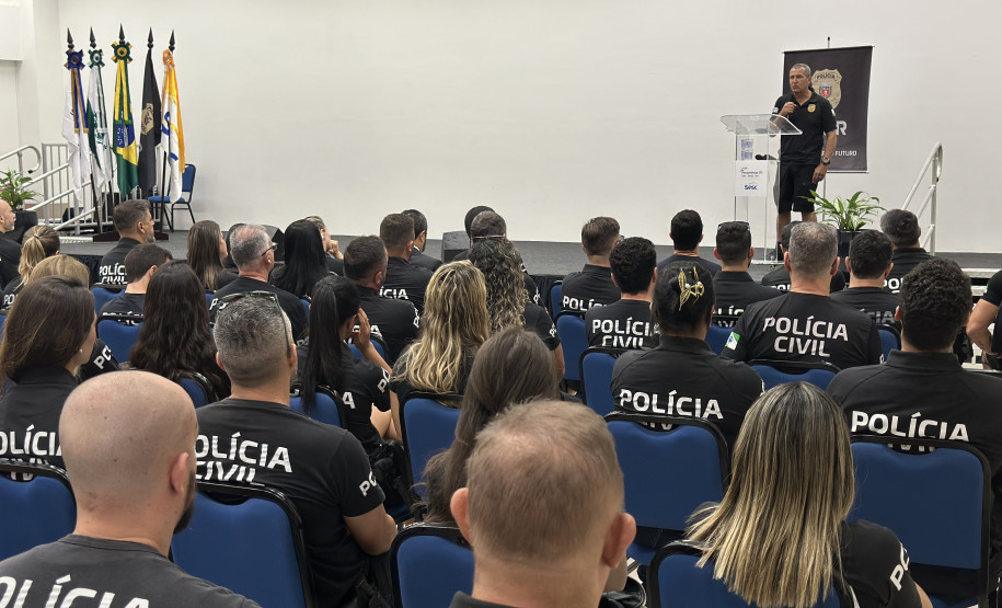 PCPR realiza reunião de abertura com policiais civis que atuarão no Verão Maior Paraná 2024/2025