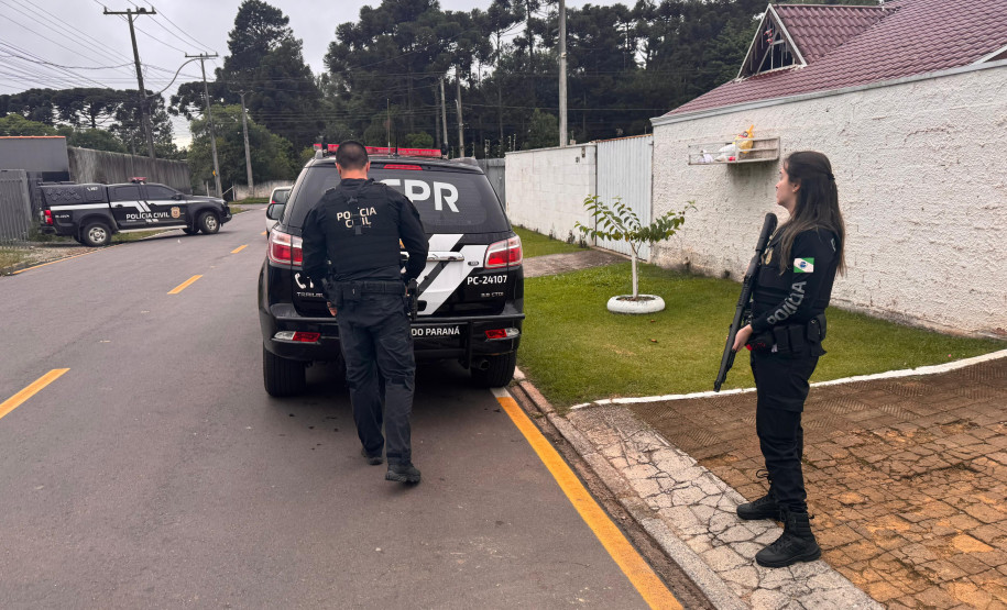 PCPR prende dois suspeitos de tentativa de homicídio e tráfico de drogas em Piraquara