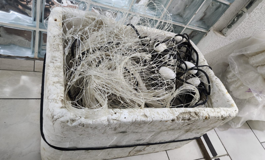 PCPR recupera materiais de pesca e prende suspeito por receptação