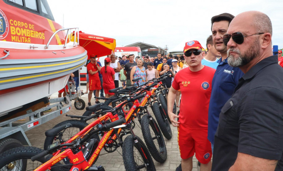 Com investimento de R$ 52 milhões, Sesp entrega 133 viaturas e equipamentos para forças de segurança