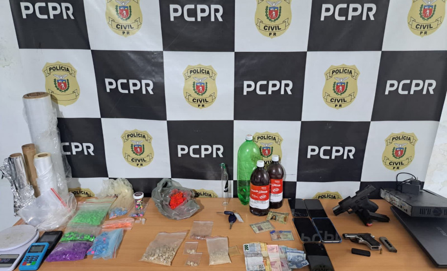 PCPR aumenta em 210% as prisões de 2024 em Piraquara