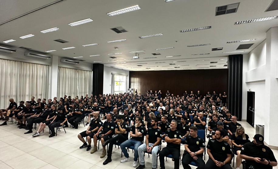 PCPR realiza reunião de abertura com policiais civis que atuarão no Verão Maior Paraná 2024/2025