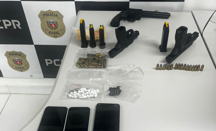 PCPR prende três homens e apreende adolescente, suspeitos de roubo ocorrido em Paranaguá