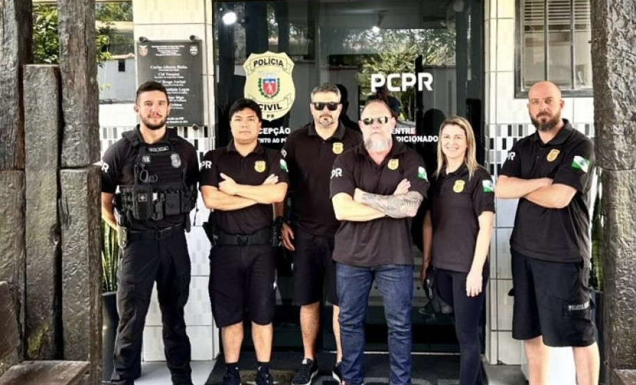 Delegado-geral visita unidades da PCPR no Litoral