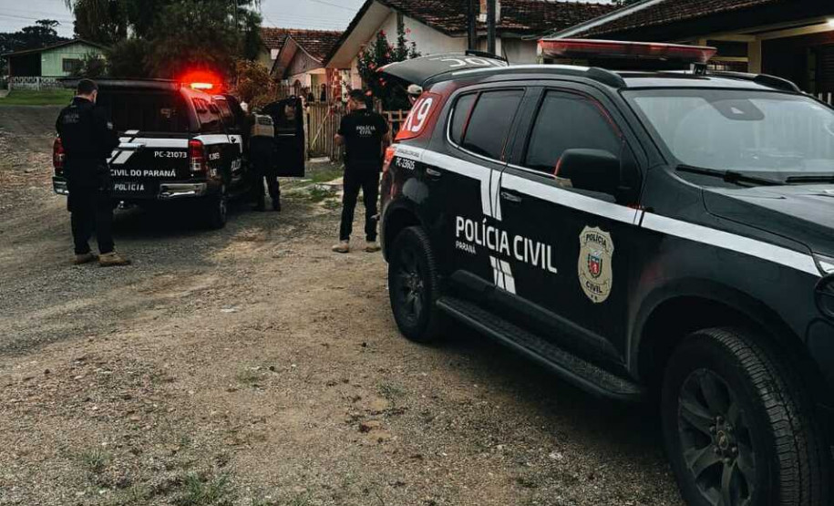 PCPR prende homem condenado por roubo, associação criminosa e uso de documento falso em Irati