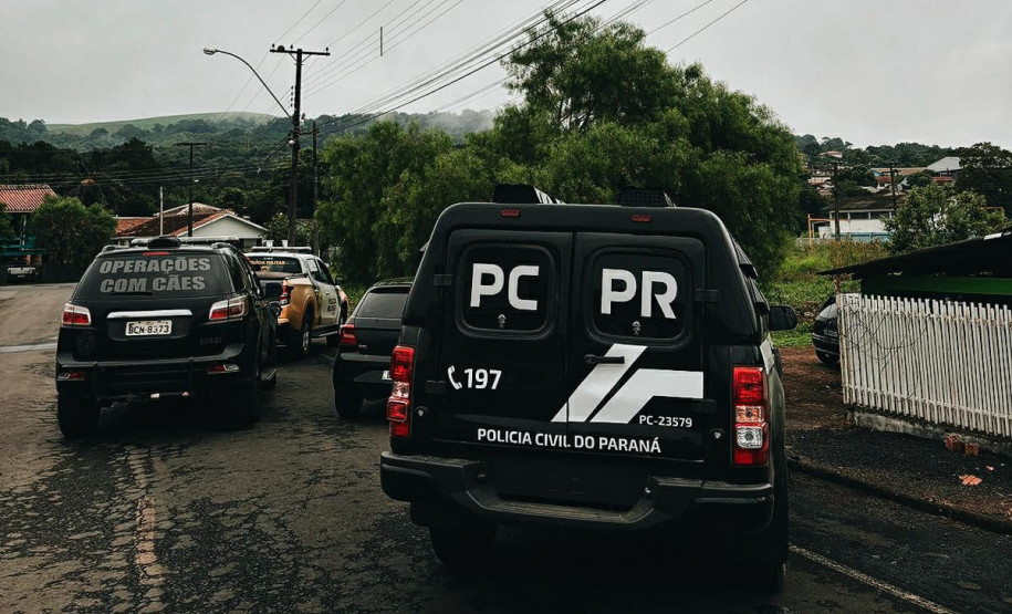 PCPR e PMPR prendem quatro homens por tráfico de drogas em Irati