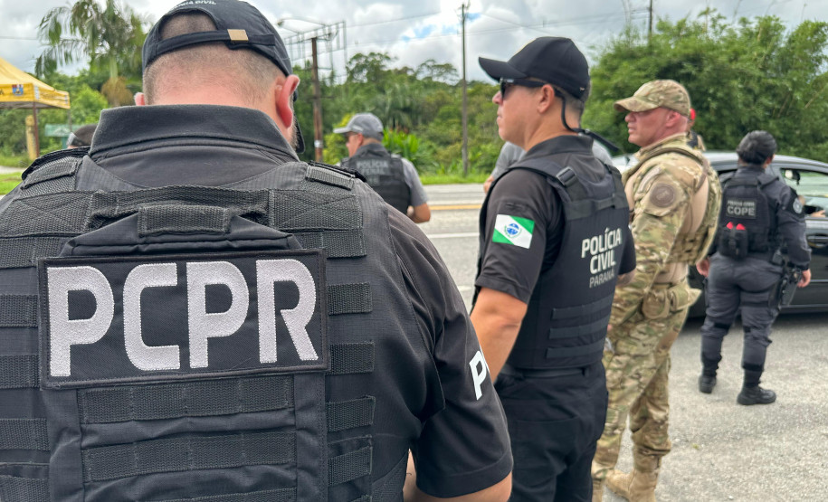 Forças de segurança fazem operação integrada nas rodovias de acesso ao Litoral