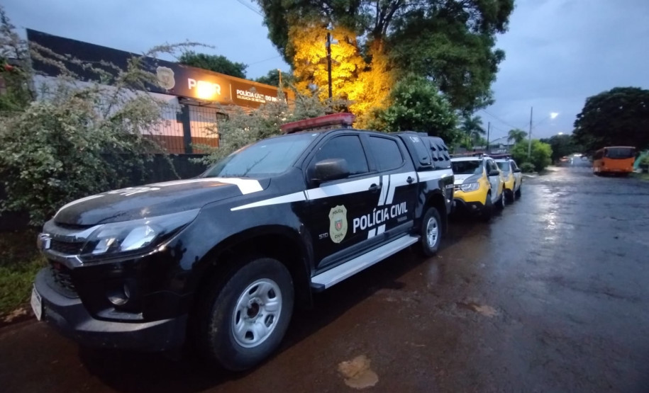 PCPR e PMPR prende três pessoas durante operação contra furto em Iretama