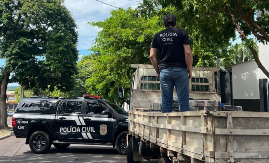 PCPR incinera toneladas de entorpecentes em Cruzeiro do Oeste