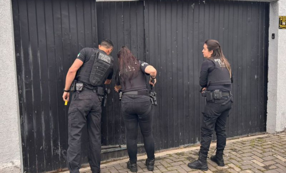 PCPR, PMPR e GM prendem quatro homens suspeitos de crimes patrimoniais em Piraquara