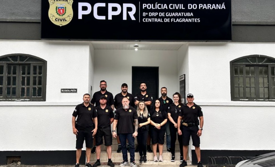 Delegado-geral visita unidades da PCPR no Litoral