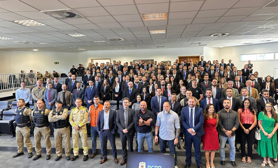 PCPR inicia curso de formação para 103 novos policiais civis em Curitiba