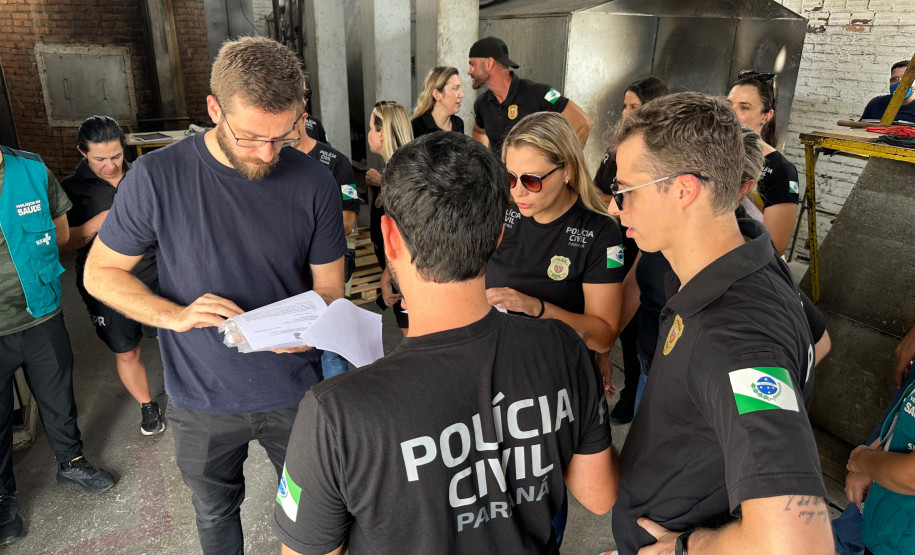 PCPR incinera mais de 15 quilos de drogas apreendidas em 2024 e 2025 no Litoral do Paraná