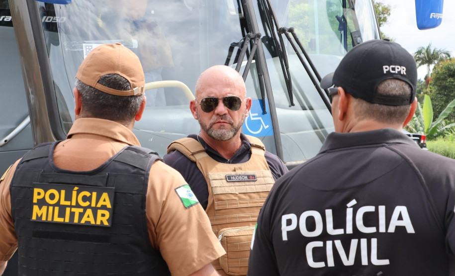 Forças de segurança fazem operação integrada nas rodovias de acesso ao Litoral